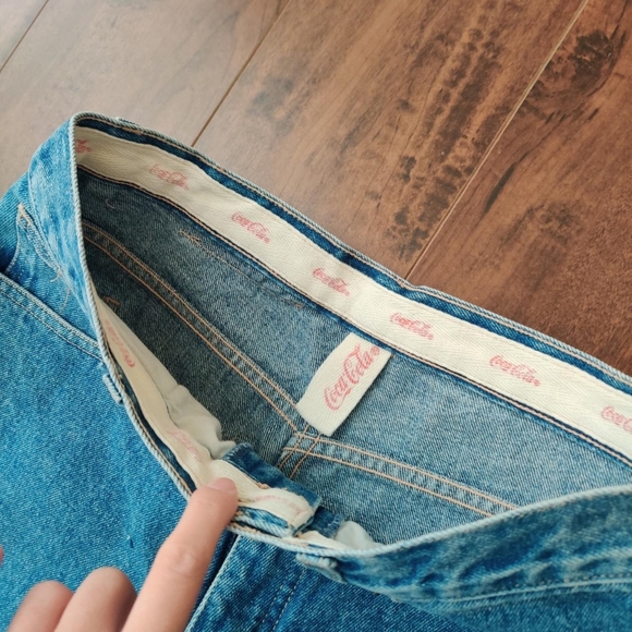 Vintage Coca Cola high waisted jeans - Picture 3 of 4